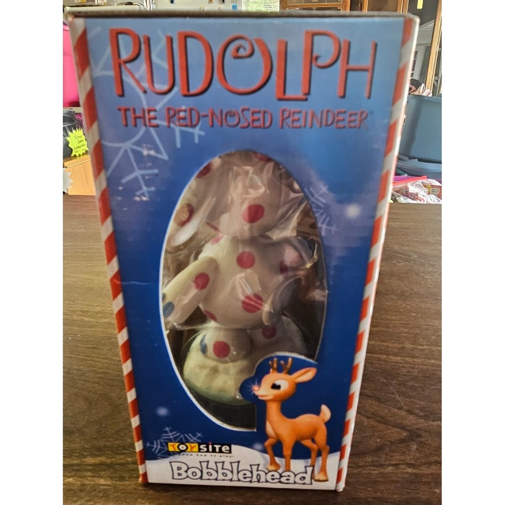 Spotted Elephant Bobblehead -โ Blue and White - Rudolph Collection ๐๐ค - Picture 5 of 10